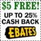 Ebate $5 Free