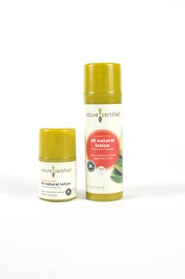 Organic and Natural Lotion