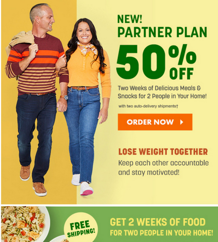 New Nutrisystem Partner Plan